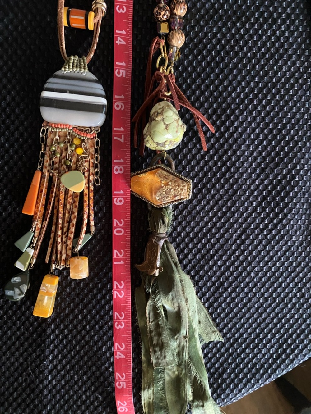 Pair of Long Boho Necklaces - Picture 8 of 9